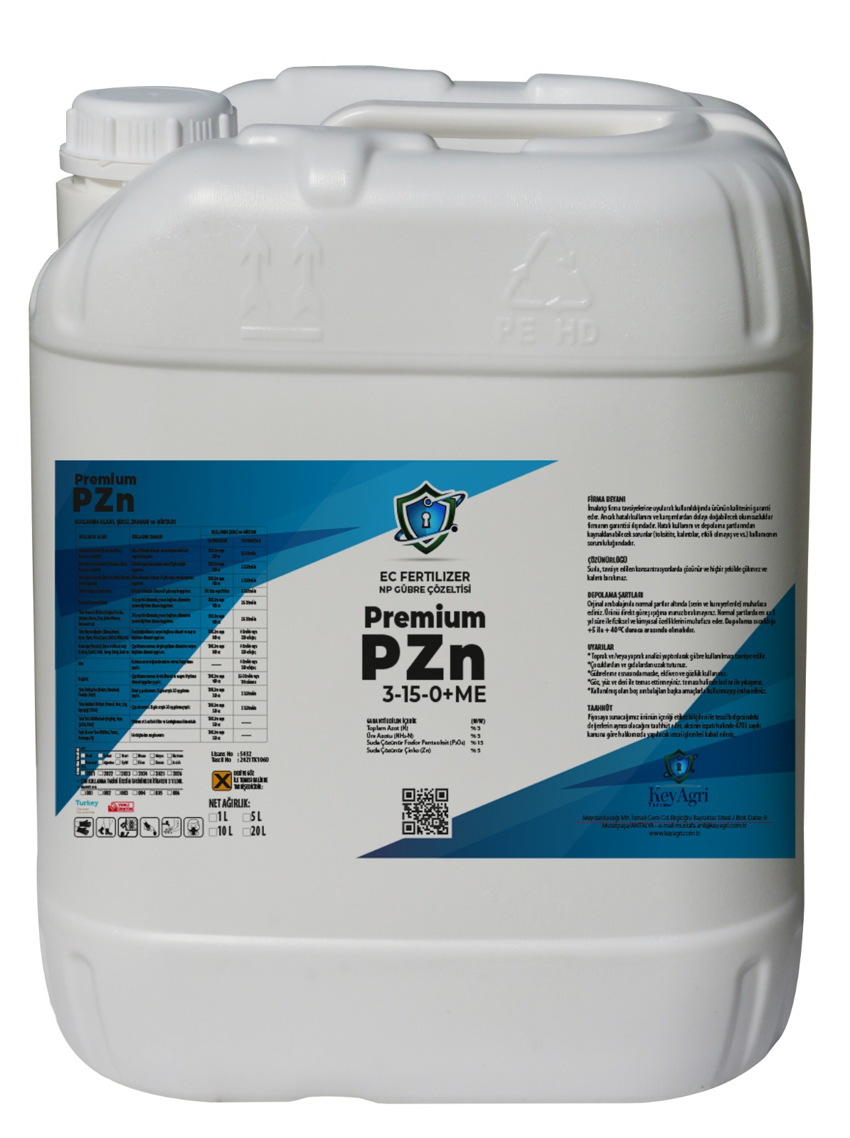 Premium PZn 3–15–0 + ME